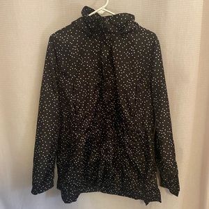 Polka dot raincoat